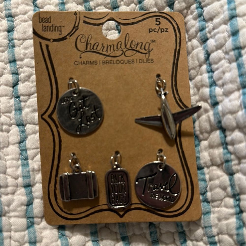 New Charmalong travel/airplane Charms